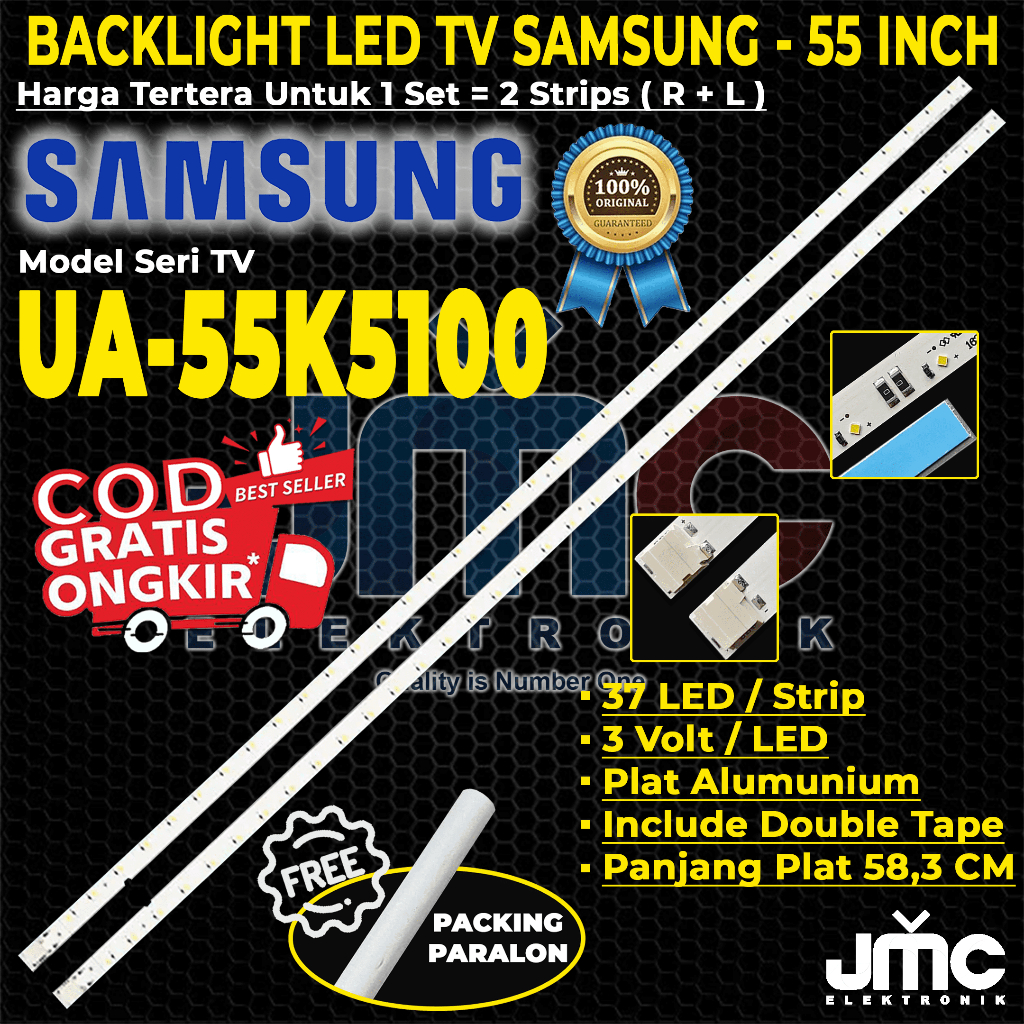 BACKLIGHT TV SAMSUNG 55 Inch UA55K5100 UA55K5100AK 55K5100AK 55K5100