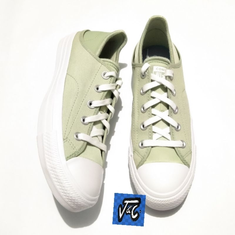 Converse Chuck Taylor All Star Crush Crushed Heel Stretch Mule Recycled Sage