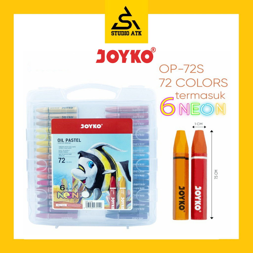 

Crayon JOYKO 72 Warna