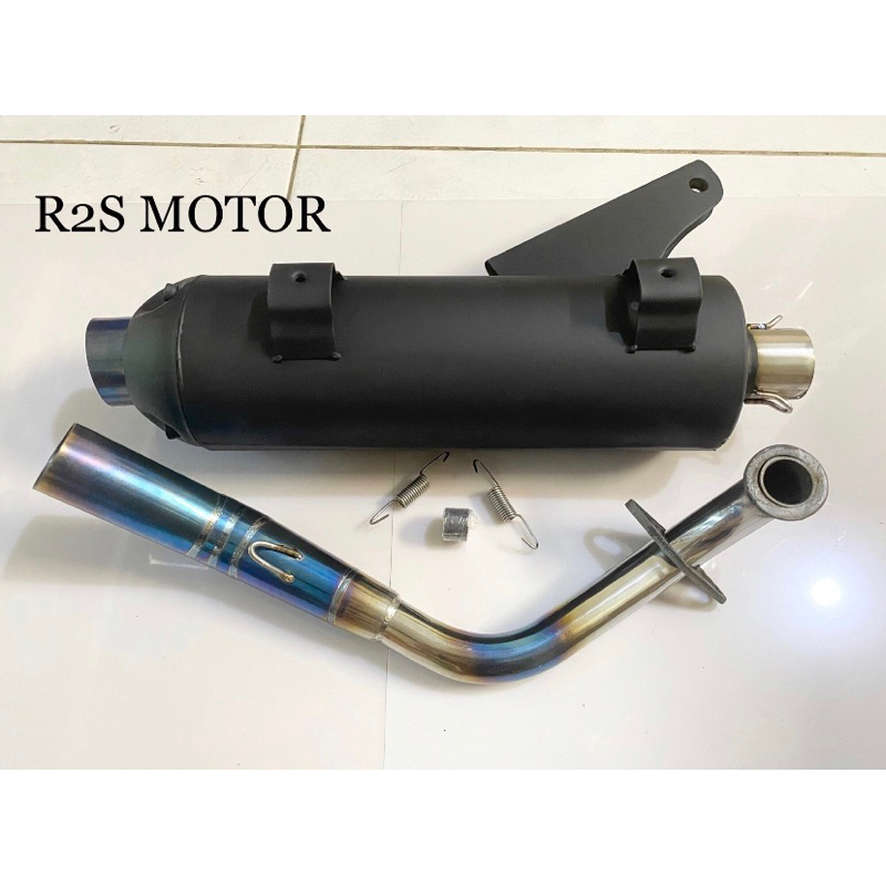 Knalpot Tzukigi Leheran Pelangi Genio - Beat fi 2020 - Beat Deluxe 2020 - Beat Street 2020