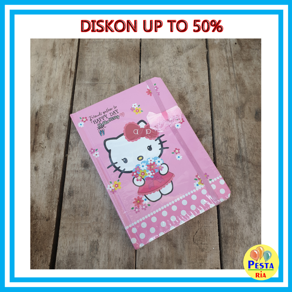 

Murah!! Diskon 50% Notebook Hk, buku diary karakter hk, notes fancy