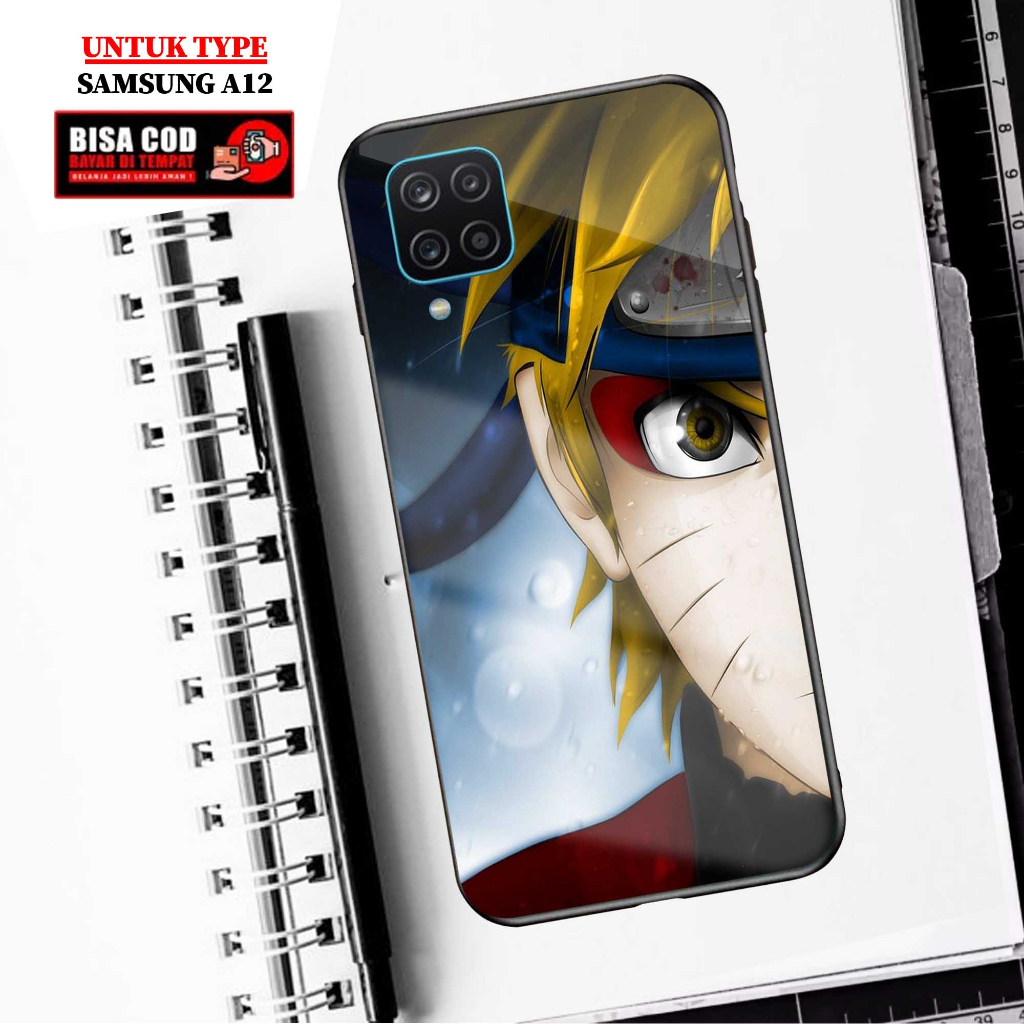 Case Samsung A12 Terbaru - case Motif [ Anime Naruto ] Samsung A12 - Kase Hp - Casing Hp - Softcase 