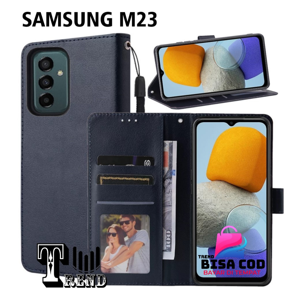 FLIP COVER SAMSUNG M23 LEATHER CASE FLIP SAMSUNG M23