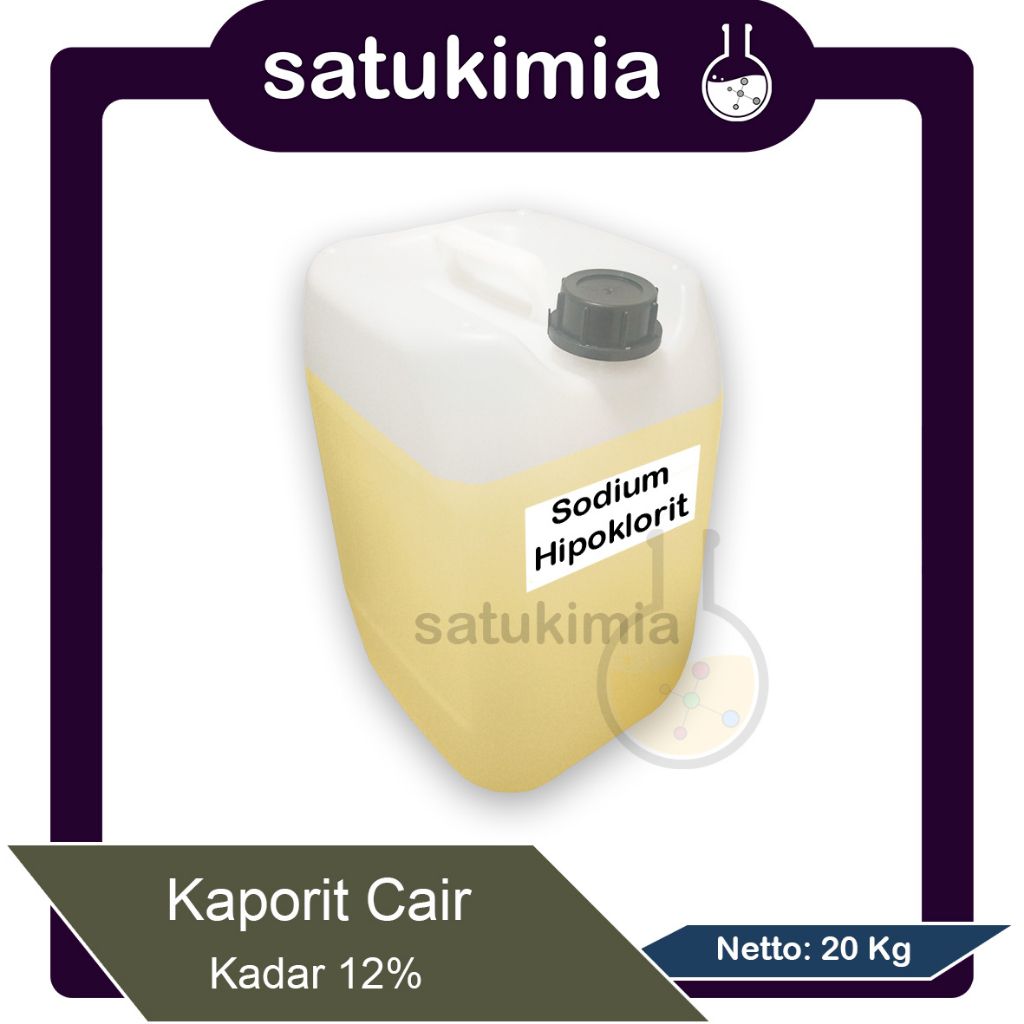 Kaporit Cair / Sodium Hipoklorit 12% - 20 Kg