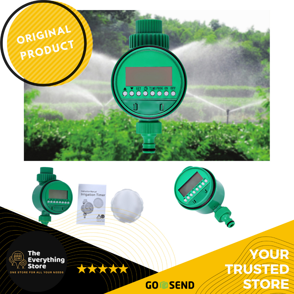 Digital Timer Keran Air Otomatis Sprinkler Timer Kran Irigasi Tanaman