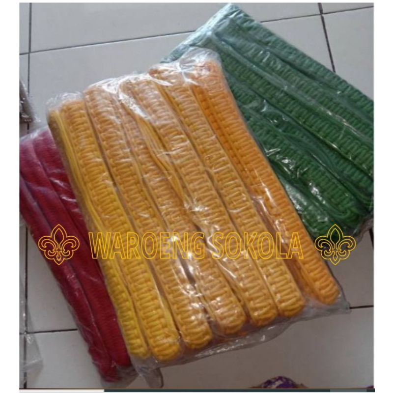 

TALI PELUIT BESAR/ TALI KOOR BESAR MERAH KUNING HIJAU