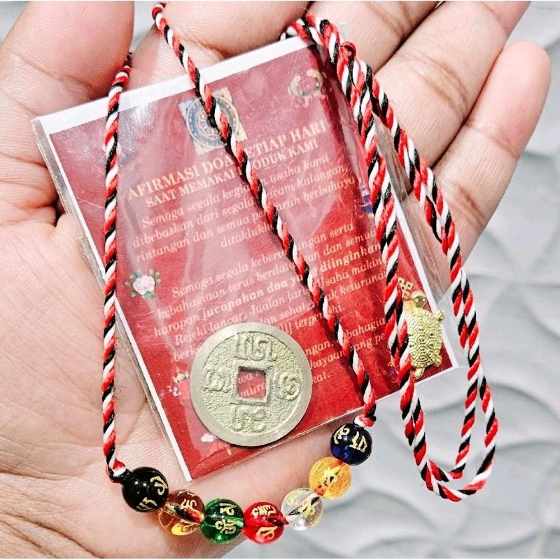 Kalung Tridatu 7 Cakra Asli Bali