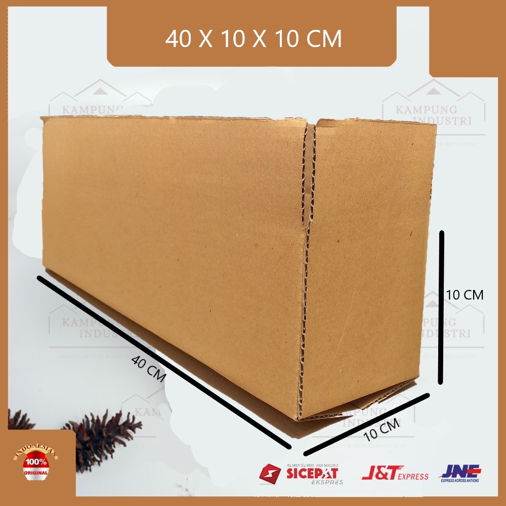 

KARDUS PACKING TEBAL SINGGLE WALL UKURAN P40xL10xT10