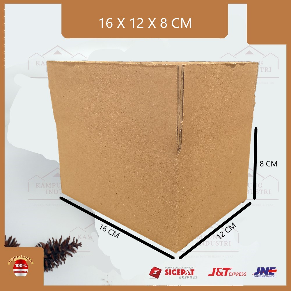

KARDUS PACKING TEBAL SINGGLE WALL UKURAN P16xL12xT8