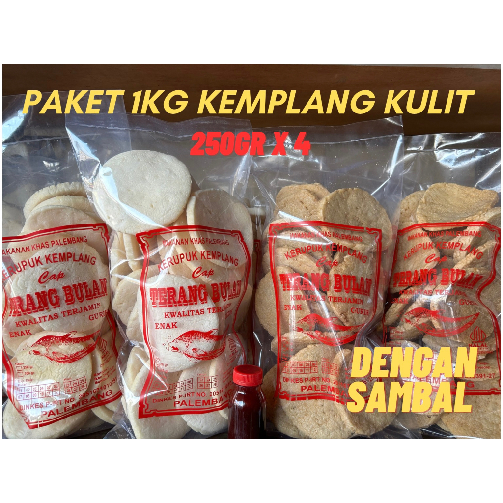 

PAKET 1KG KEMPLANG SUPER MIX KULIT + SAMBAL