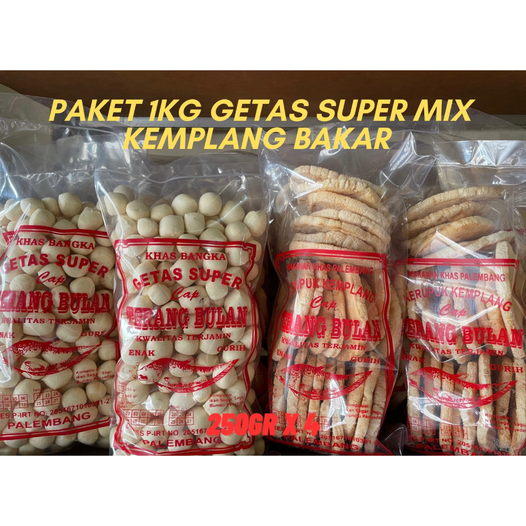 

PAKET 1KG GETAS MIX BAKAR