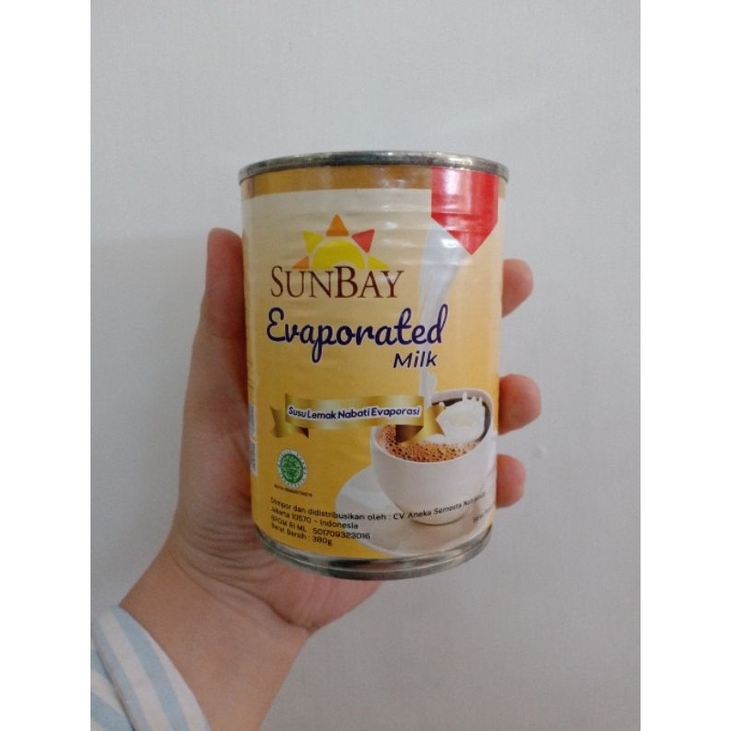 

Sunbay evaporated susu evaporasi 380 gram