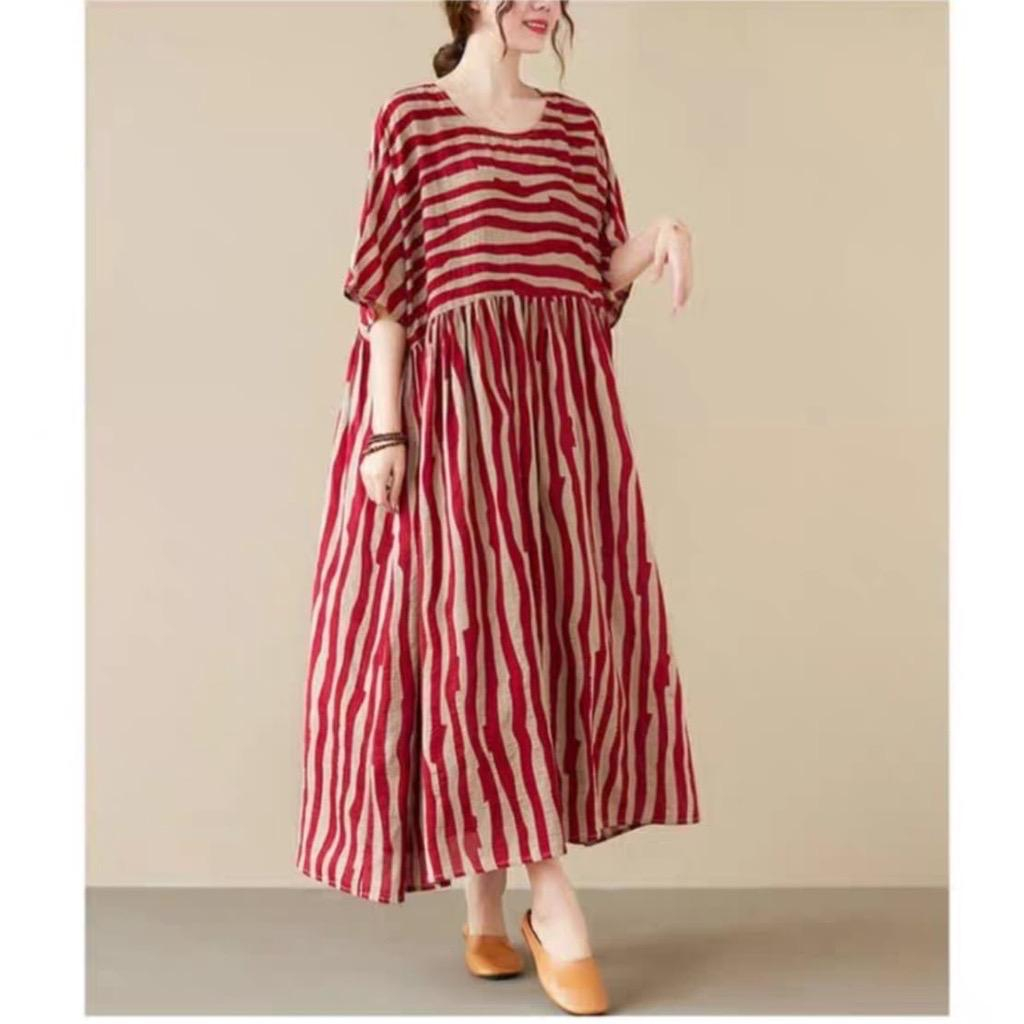 SL - 79003# zevania loose dress import