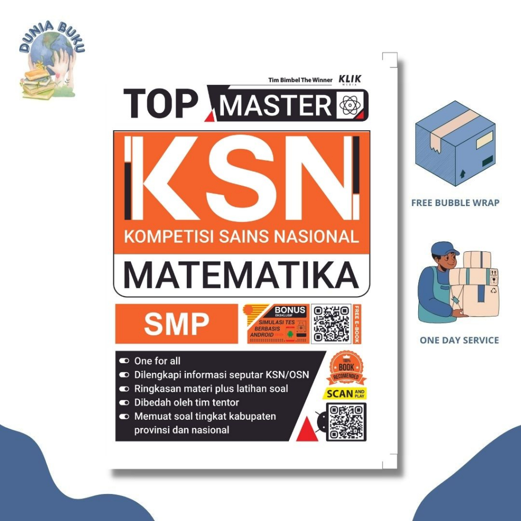 BUKU KSN KOMPETISI TOP MASTER KSN MATEMATIKA SMP