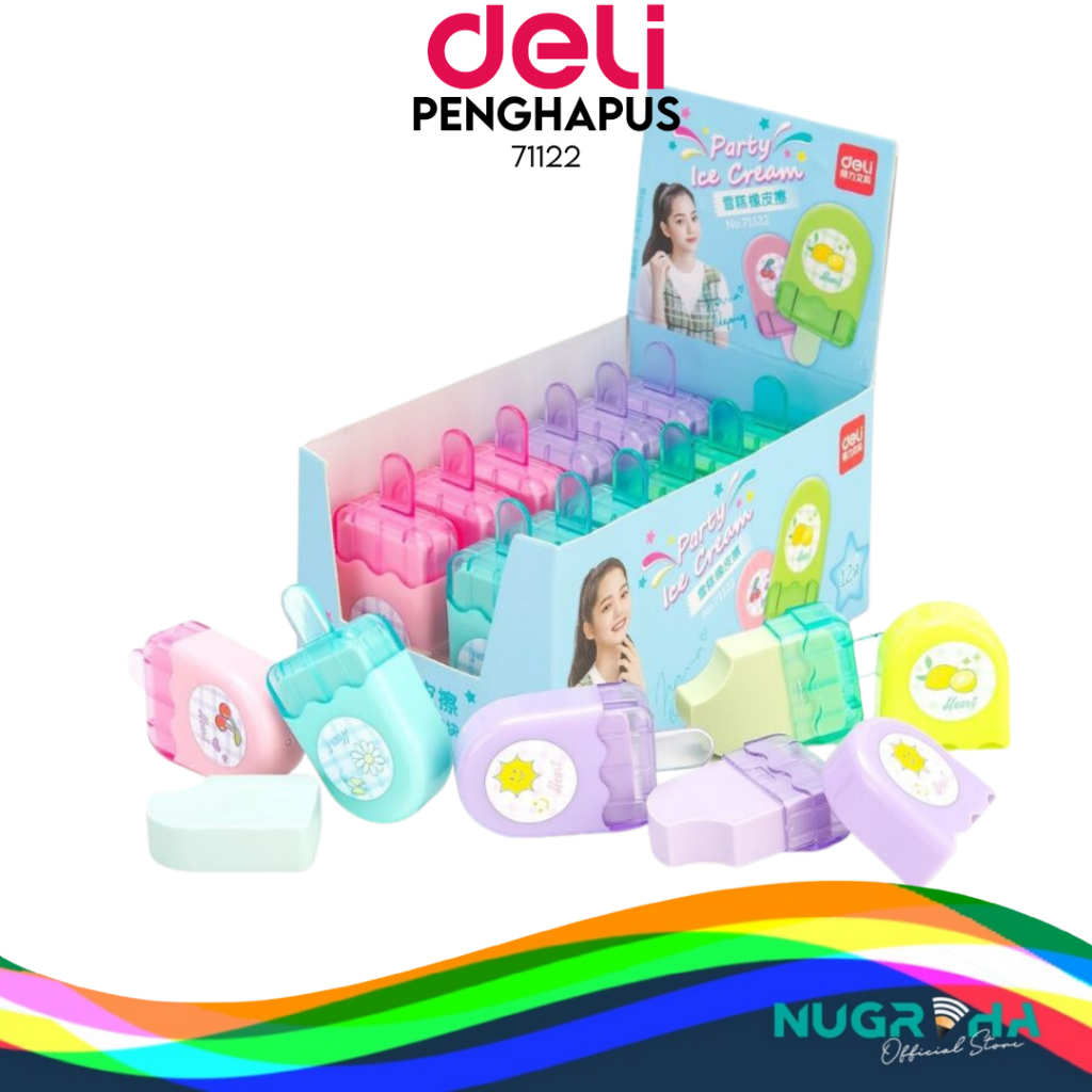 

PENGHAPUS STIP ERASER DELI 71122