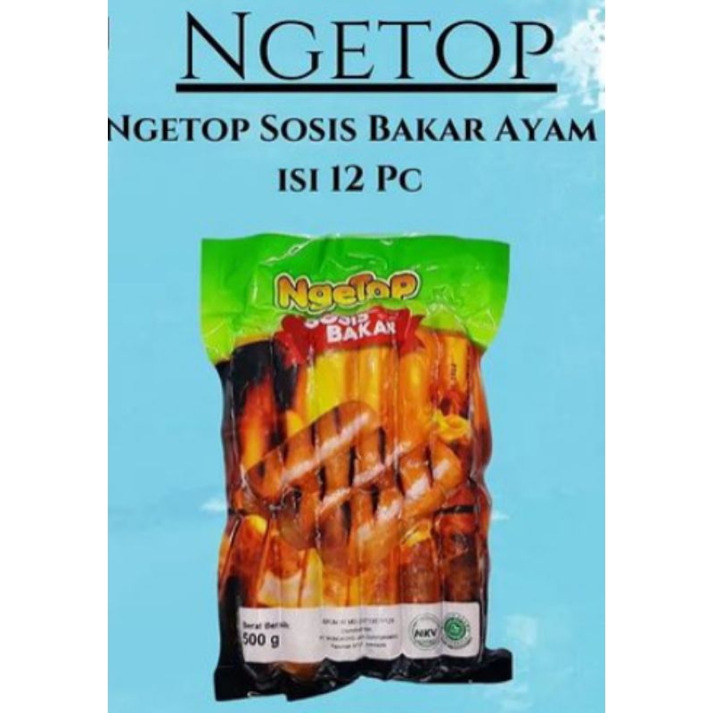 

NGETOP Sosis Bakar Ayam isi 12Pcs