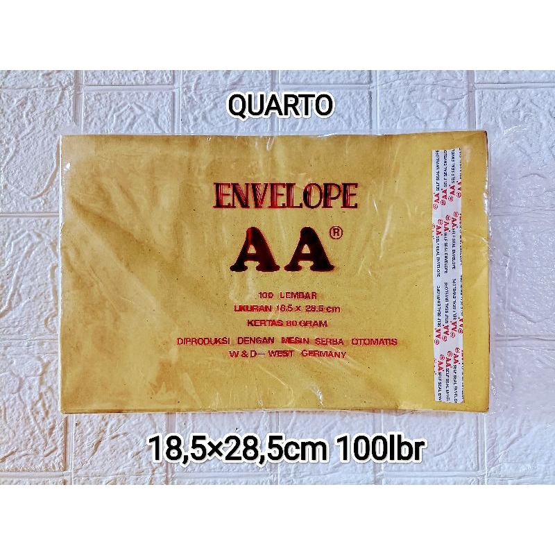 

Amplop AA Coklat - Quarto