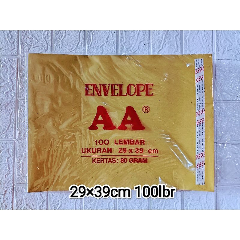 

Amplop AA Coklat - 29×39cm