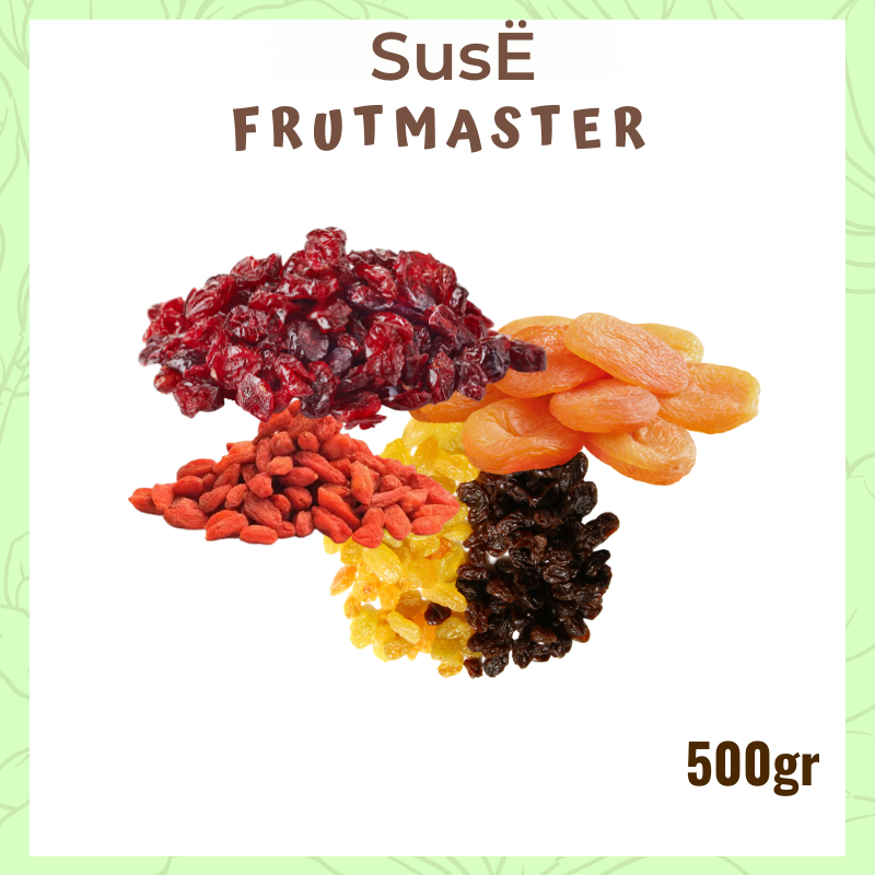 

SUSE Mix Fruit FRUTMASTER 500gr Cemilan Mix Dried Fruits Mix Buah Kering Tanpa Gula SEeat