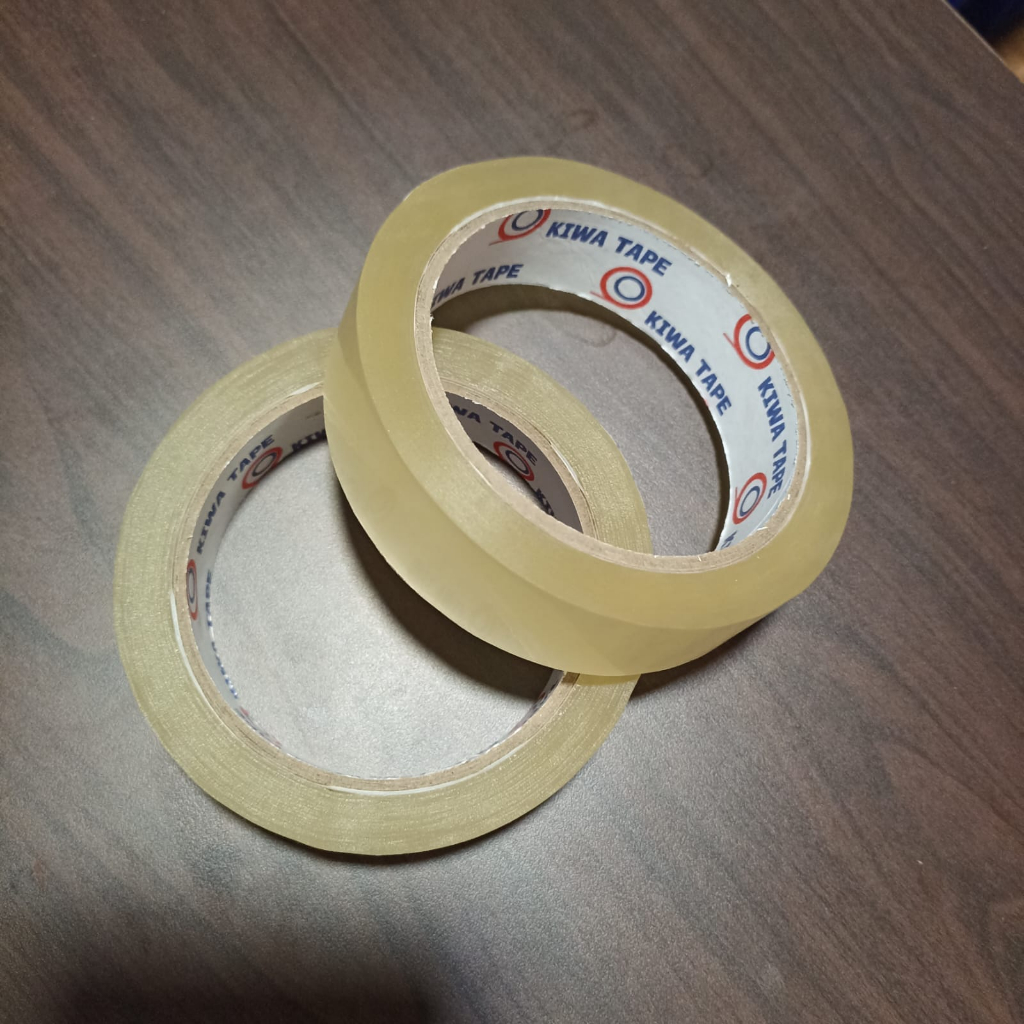 

Lakban / Isolasi Bening 1" Kiwa Tape