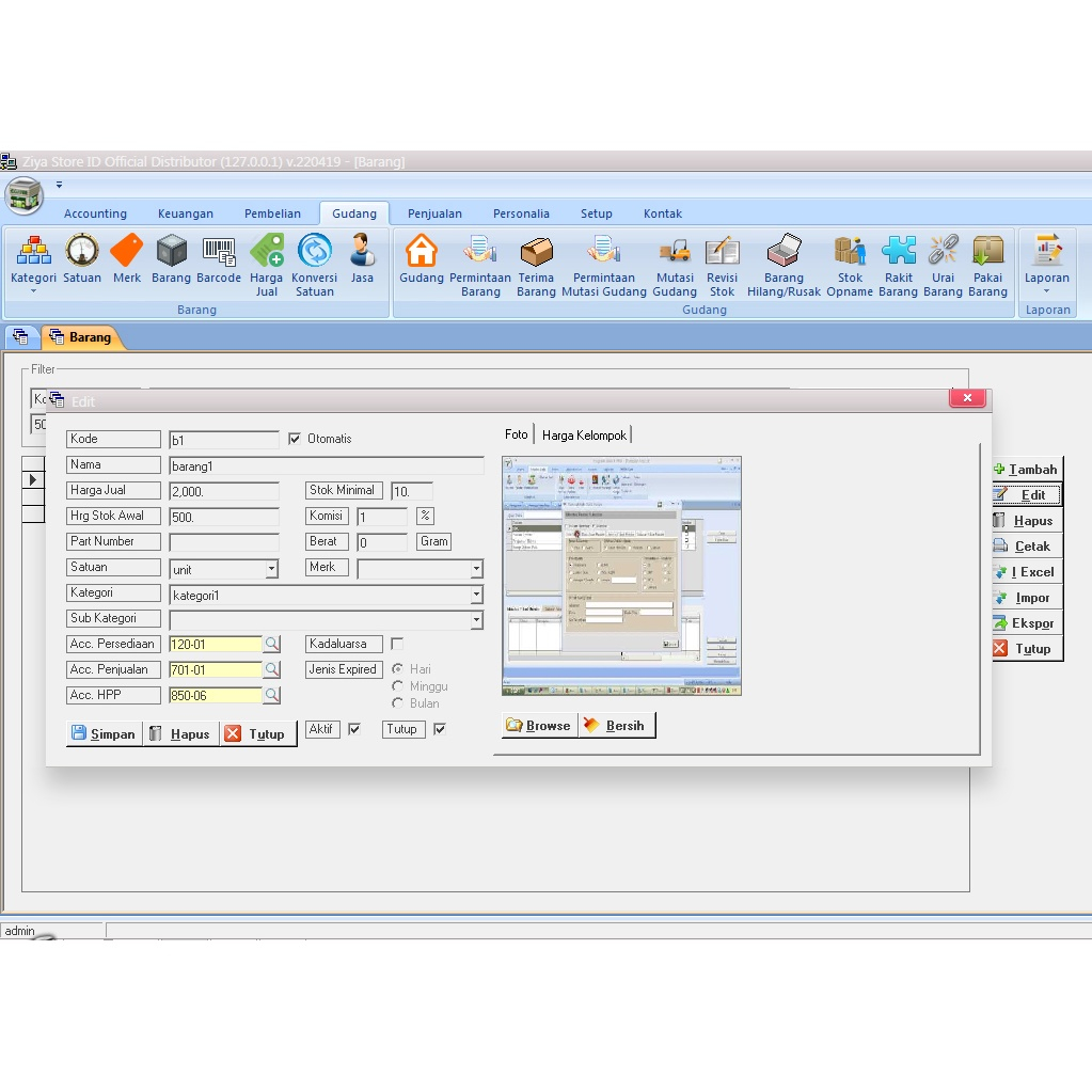 Software Distributor Akuntansi