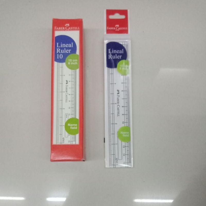 

Penggaris Faber Castel 15cm/ Lineal Ruler