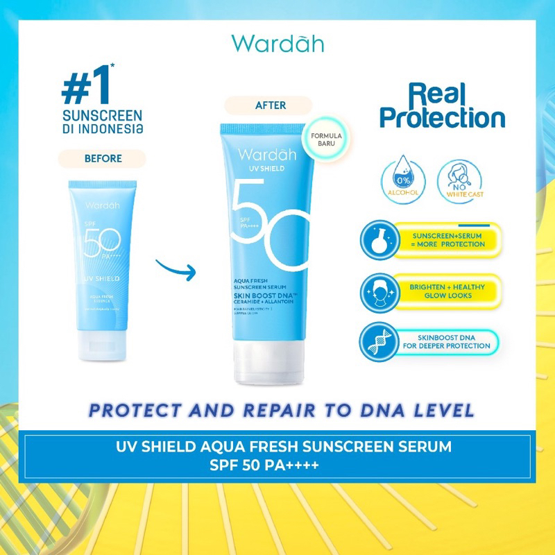 wardah uv shield spf50