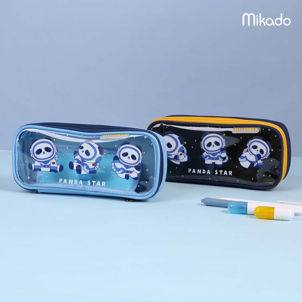 

Languo Panda Star Pencil Case/Kotak Pensil Transparan Karakter Animal