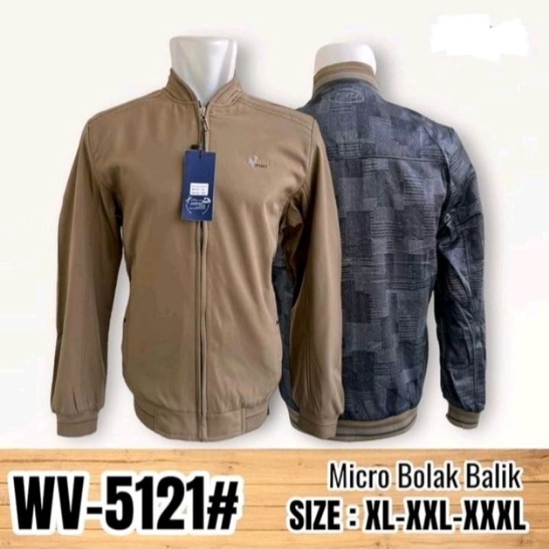 JAKET IMPORT DEWASA TERBARU//JAKET KATUN CHOEX MOTIF BOLAK-BALIK