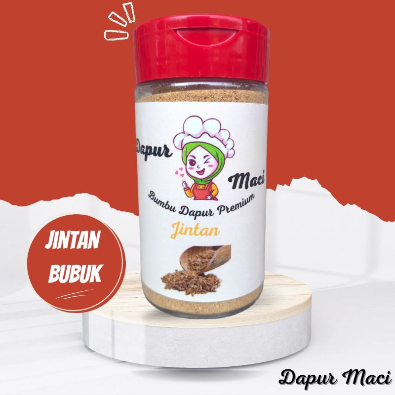

Jintan Bubuk / Ground Cumin / Bumbu Dapur Bubuk Botol 50 Gr - Dapur Maci