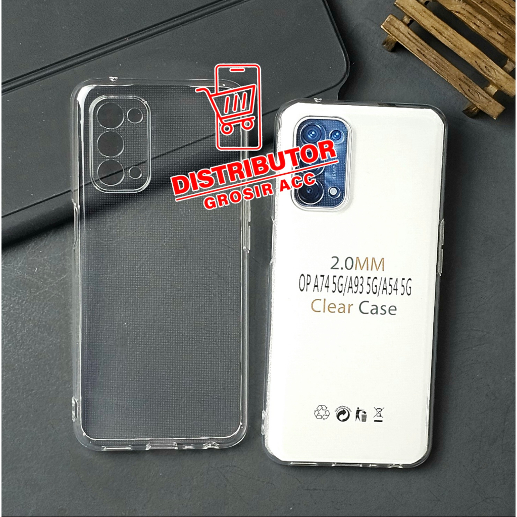 CLEAR CASE 2.0MM  PREMIUM CASE BENING OPPO A74 5G CH-1