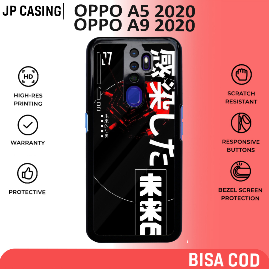 case oppo a5 2020 a9 2020 terbaru motif aesthetic art 2 hitam keren cute casing cewek hp mewah bahan