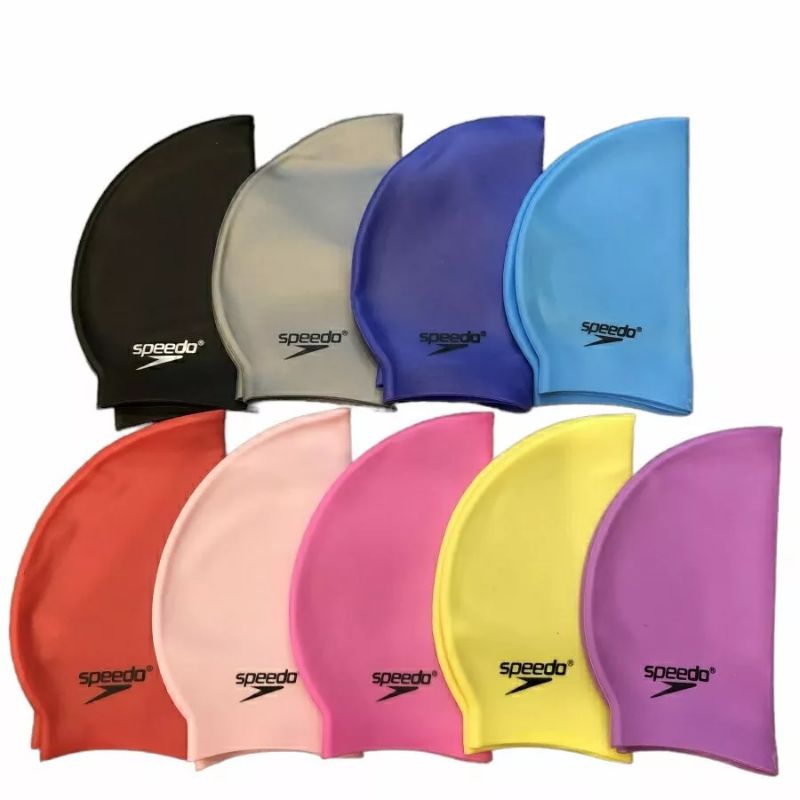 topi renang -tutup kepala - swiming  bahan silicon