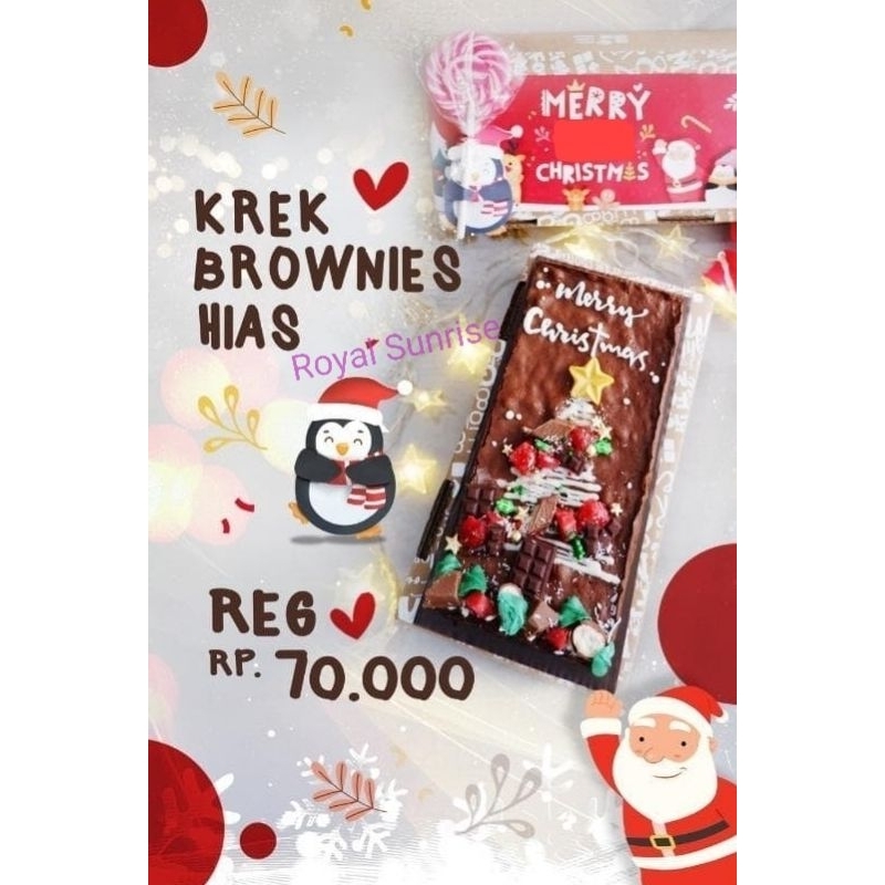 

Brownies hias Hampers Natal christmas 20x10 cm