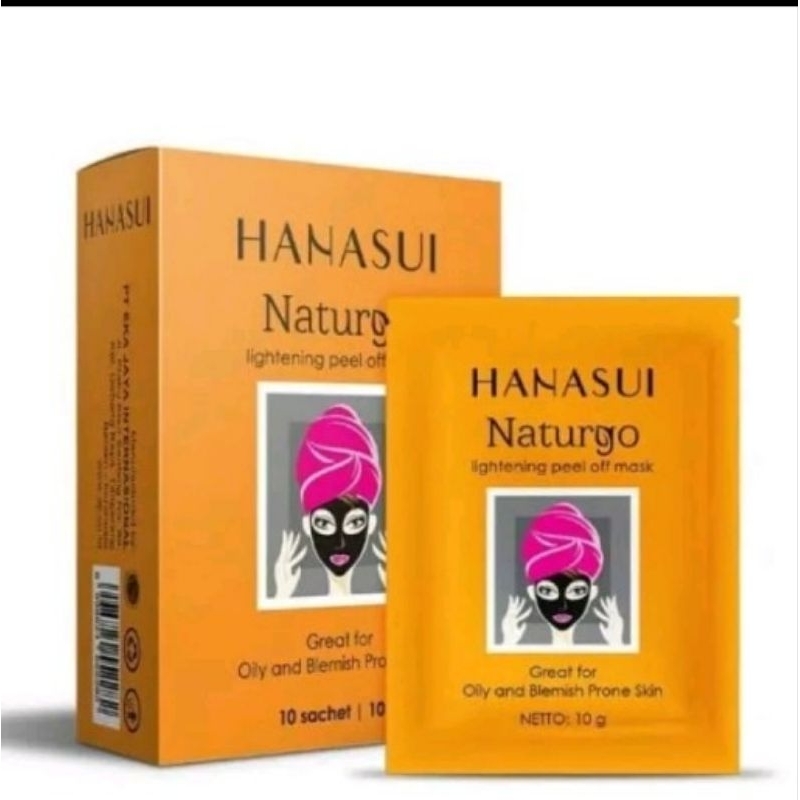masker hanasui Naturgo  1 box