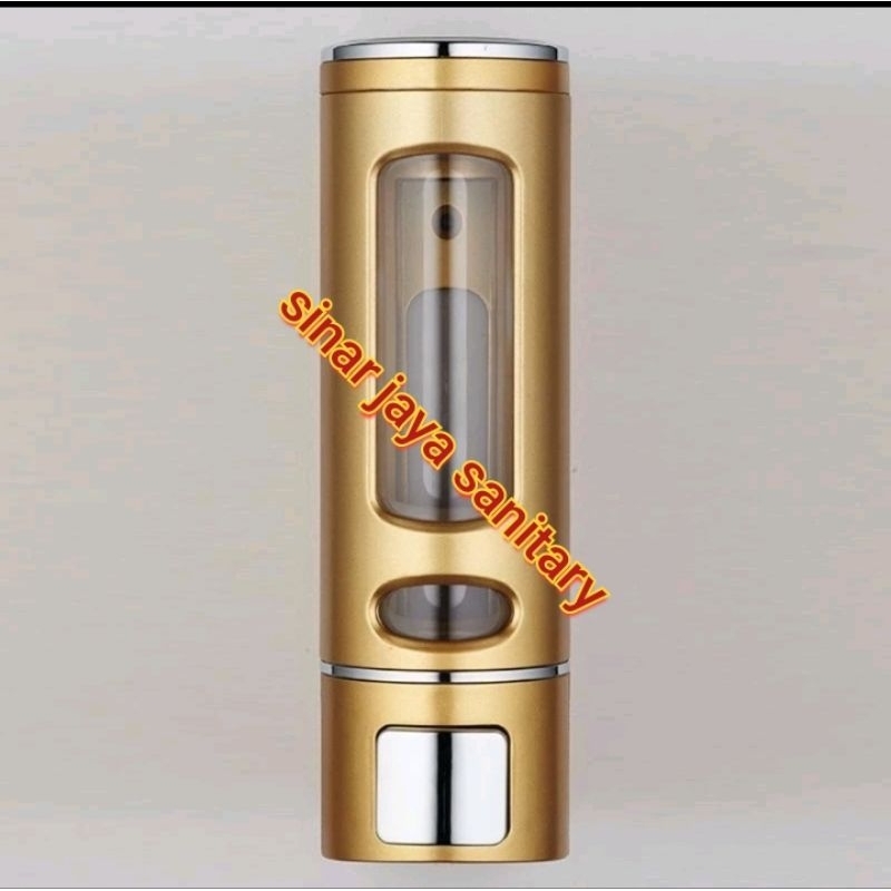 Soap dispenser single Gold / Tempat sabun cair gold / Soap dispenser shampoo cair
