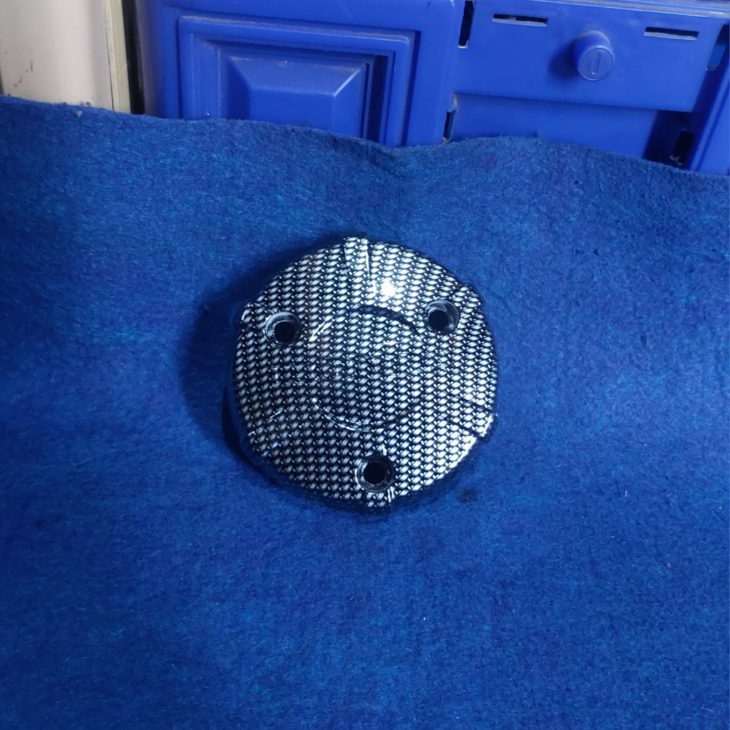 COVER TUTUP BLOK MESIN HONDA SUPRA 125 RR F1 INJEKSI KARBON