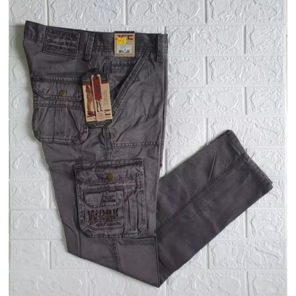 CELANA PANJANG CARGO BAHAN JEANS LEVIS DENIM/ CARGO PANJANG GUNUNG BAHAN JEANS LEVIS DENIM TERMURAH 