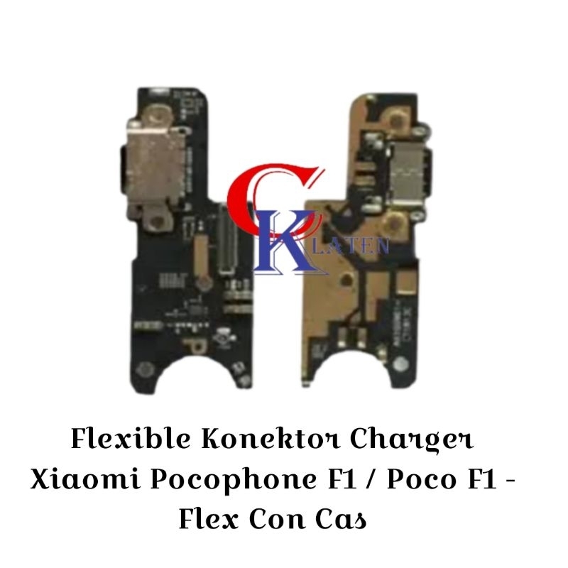 Flexible Konektor Charger Xiaomi Pocophone F1 / Poco F1 - Flex Con Cas