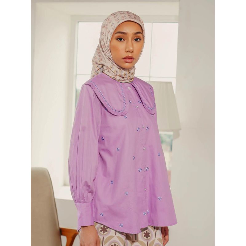 Zayira Top Mauve Aleza Label