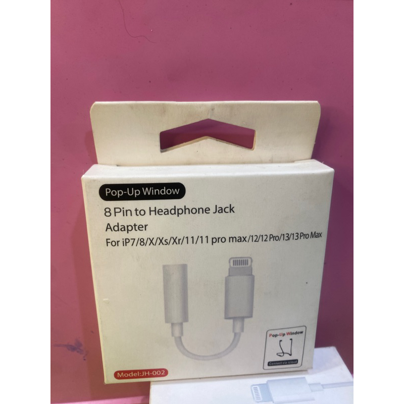 sambungan headset iphone ori