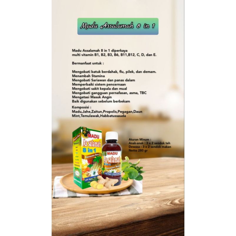 Madu Assalamah 8 in 1