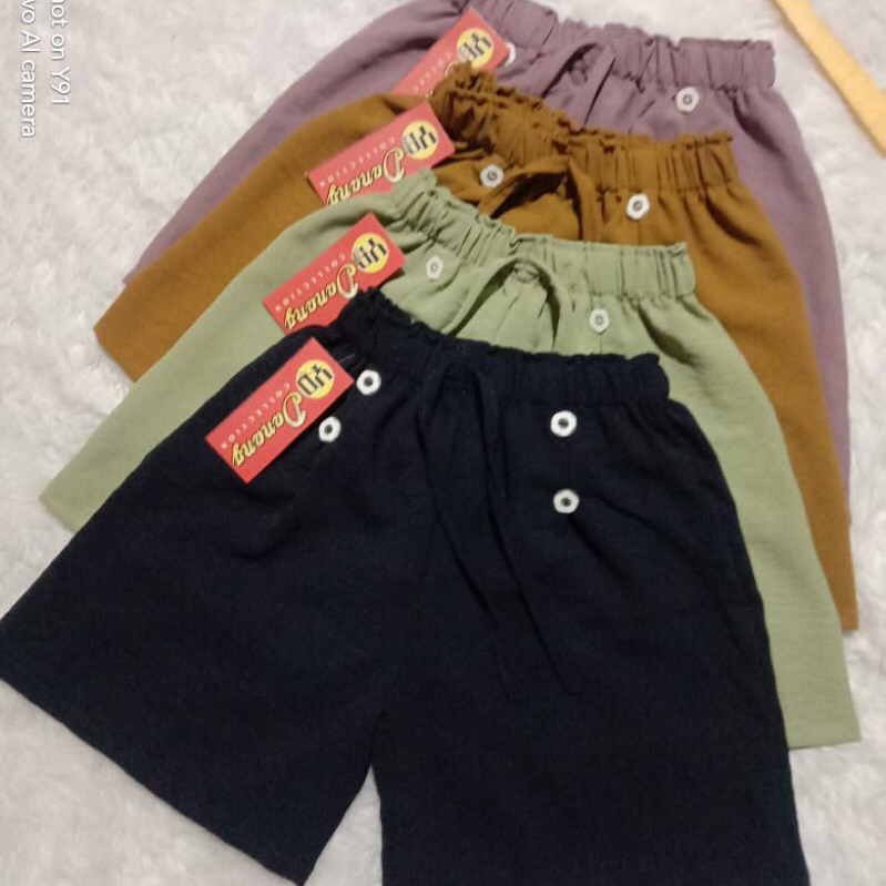Celana Hotpant Cricle anak 100rb dapet 6pcs