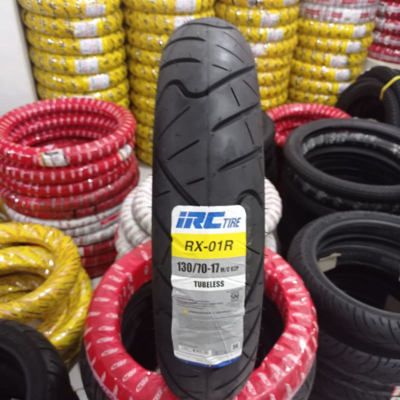 BAN CB BELAKANG 130/70-17 IRC RX01 ORIGINAL 100% CB150, GSX,  VIXION R