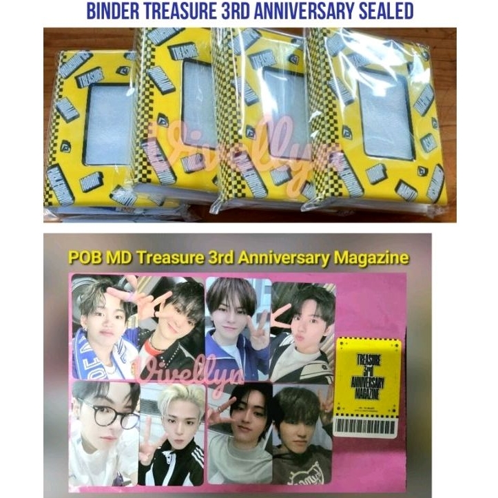 Jaydening ( Ina) Binder Treasure 3Rd Anniversary Magazine Sealed Pc Pob Md 3Rd Anniversary