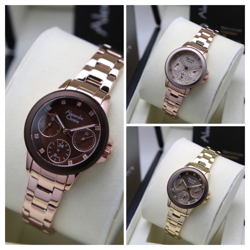 jam tangan wanita alexander cristie original ac2a99 mewah murah