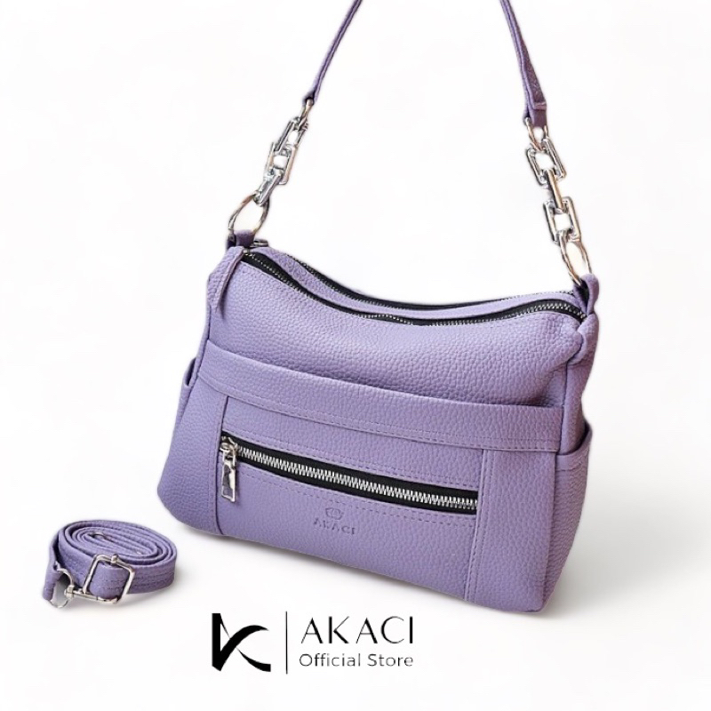 Akaci Tas Selempang Bahu 4 ruang Original 01-2670 free dustbag dan bubble