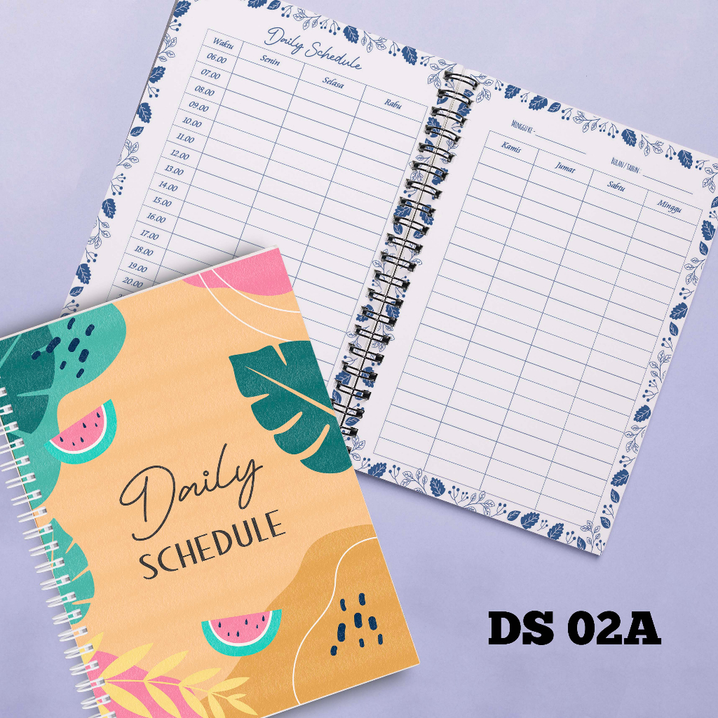 

Artomaringi Daily Planner Schedule Agenda Kegiatan Harian DS02