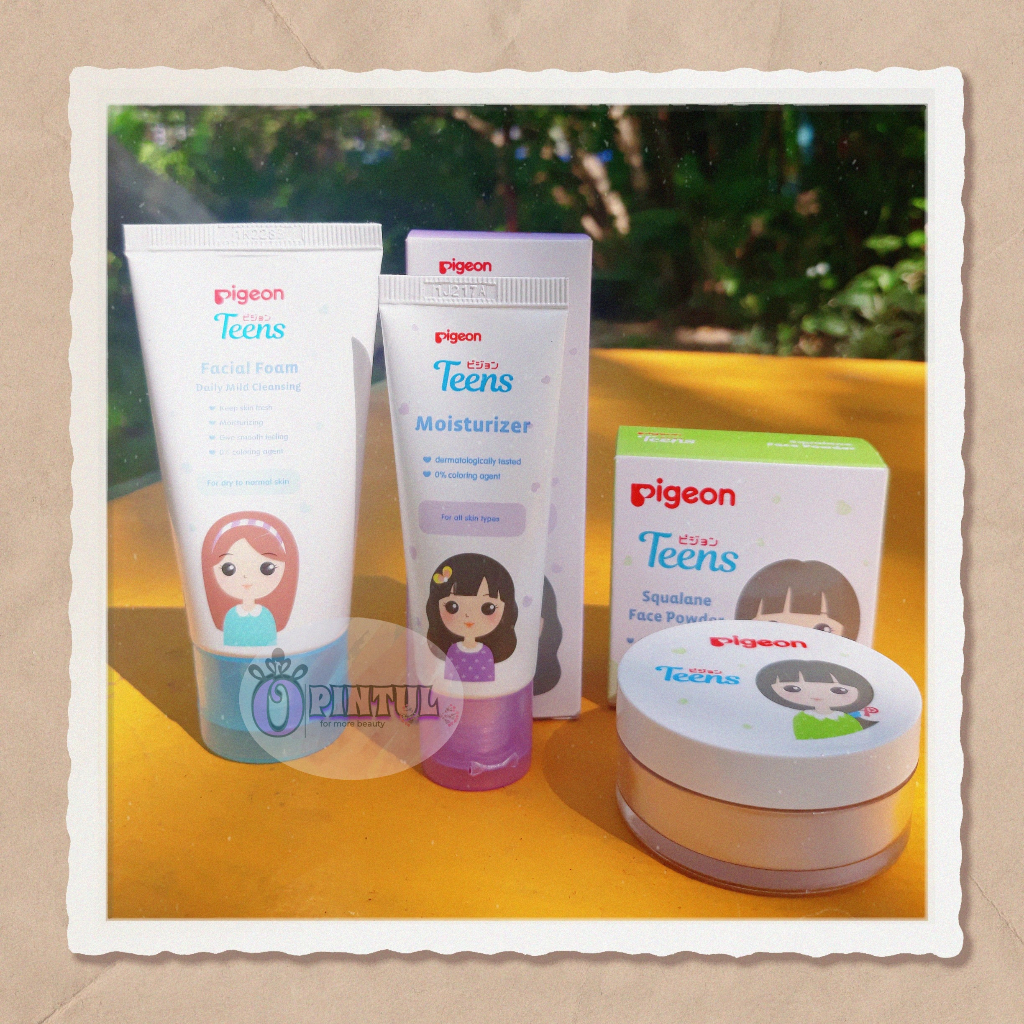 Paket Triple Mini Daily || Paket PIGEON TEENS // Bundle PIGEON TEENS Facial Remaja