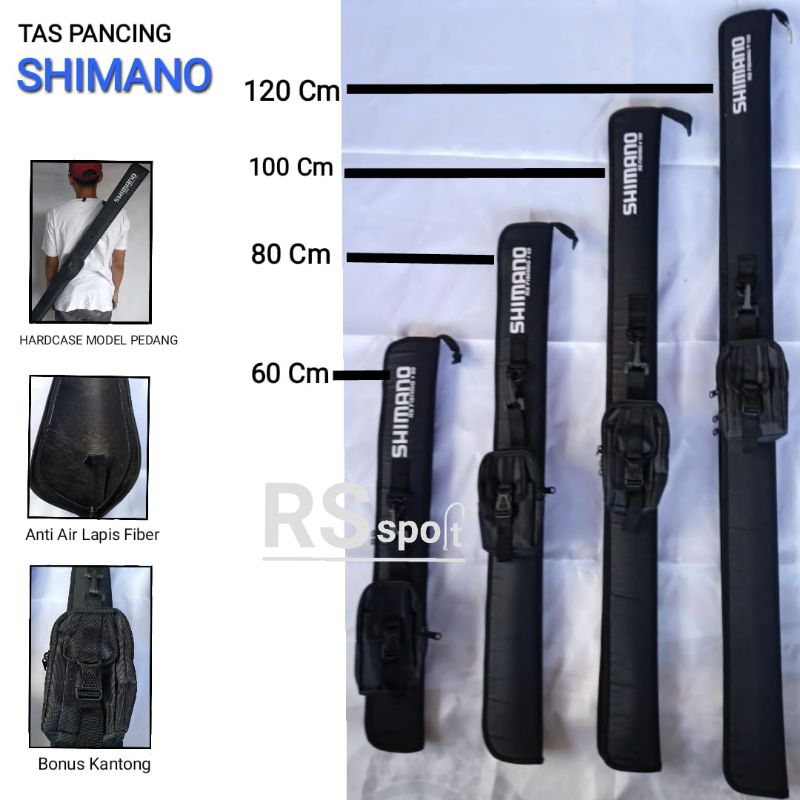 Tas Joran Pancing Hardcase Model Pedang Anti Air Buat Joran Spining Joran Antene Joran Tegek  Uk 60c